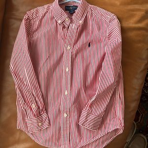 Ralph Lauren boys button down size 7